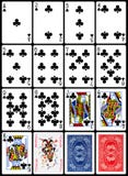 Carte da gioco - vestito dei club royalty illustrazione gratis Carte da gioco - vestito dei club royalty illustrazione gratis