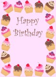 Carte de joyeux anniversaire Images libres de droits Carte de joyeux anniversaire Images libres de droits