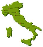 Italie carte Italie carte