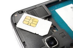 Carte de Sim images libres de droits Carte de Sim images libres de droits
