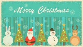 Cartolina di Natale royalty illustrazione gratis Cartolina di Natale royalty illustrazione gratis