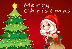 Cartolina di Natale royalty illustrazione gratis Cartolina di Natale royalty illustrazione gratis