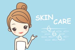 Image result for skincare cartoon