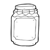 Cartoon Jar Of Jam Stock Photos