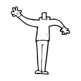 Cartoon Male Gesturing Body (mix And Match Cartoons Or Add Own Photo) Stock Images