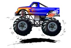 Cartoon Monster Truck Stock Photo - Image: 29933560