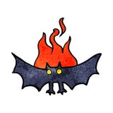 Cartoon Spooky Vampire Bat Royalty Free Stock Photography