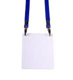 Cartão em branco/emblema da identificação fotos de stock royalty free Cartão em branco/emblema da identificação fotos de stock royalty free