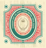 Cartão superior da qualidade. Ornamento e floral barrocos ilustração royalty free Cartão superior da qualidade. Ornamento e floral barrocos ilustração royalty free
