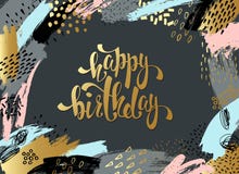Cartão universal criativo, fundo com texturas tiradas mão Vector o quadro da arte para o texto com ouro e preto ilustração royalty free Cartão universal criativo, fundo com texturas tiradas mão Vector o quadro da arte para o texto com ouro e preto ilustração royalty free