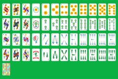 Cartões de jogo espanhóis ilustração stock Cartões de jogo espanhóis ilustração stock