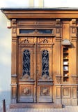 Carved wooden door royalty free stock photography Carved wooden door royalty free stock photography
