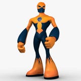 caráter do robô do cyborg 3D isolado no fundo branco ilustração do vetor caráter do robô do cyborg 3D isolado no fundo branco ilustração do vetor
