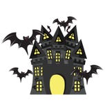 a casa assombrada, cor da mansão do Dia das Bruxas isolou o ícone do vetor que pode ser facilmente edita ou alterou-o ilustração stock a casa assombrada, cor da mansão do Dia das Bruxas isolou o ícone do vetor que pode ser facilmente edita ou alterou-o ilustração stock