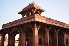 Casa de Miriam, Fatehpur Sikri, Uttar Pradesh fotografia de stock Casa de Miriam, Fatehpur Sikri, Uttar Pradesh fotografia de stock