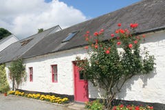 Casa Thatched, Ireland imagens de stock royalty free Casa Thatched, Ireland imagens de stock royalty free