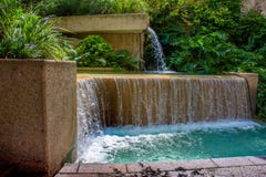 Cascata della fontana di Riverwalk immagine stock libera da diritti Cascata della fontana di Riverwalk immagine stock libera da diritti