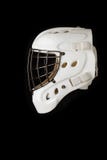 Casco del portero del hockey imagenes de archivo Casco del portero del hockey imagenes de archivo
