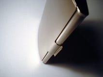 Casella della visualizzare-scheda del metallo immagine stock libera da diritti Casella della visualizzare-scheda del metallo immagine stock libera da diritti