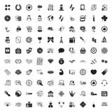 Casino 100 icons universal set for web and mobile flat. Casino 100 icons universal set for web and mobile royalty free illustration Casino 100 icons universal set for web and mobile flat. Casino 100 icons universal set for web and mobile royalty free illustration