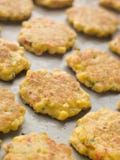 Cassetto delle frittelle ripiene del granturco dolce Cassetto delle frittelle ripiene del granturco dolce