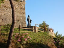 Castellabate - Statue of San Costabile