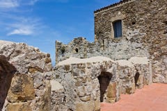 Castello aragonese di Agropoli immagini stock libere da diritti Castello aragonese di Agropoli immagini stock libere da diritti