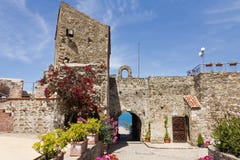 Castello aragonese di Agropoli immagini stock Castello aragonese di Agropoli immagini stock