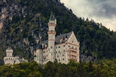 castello del Neuschwanstein in Baviera vicino a Schwangau Immagini Stock Libere da Diritti castello del Neuschwanstein in Baviera vicino a Schwangau Immagini Stock Libere da Diritti