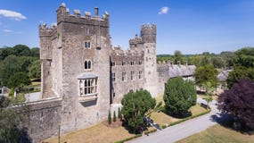 Castello di Kilkea Castledermot contea Kildare l'irlanda immagine stock Castello di Kilkea Castledermot contea Kildare l'irlanda immagine stock