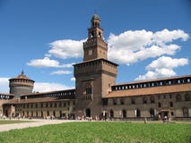 Castello Di Milano Royalty Free Stock Photography Castello Di Milano Royalty Free Stock Photography