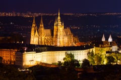 Castello di Praga immagini stock libere da diritti Castello di Praga immagini stock libere da diritti