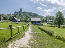 Castello di Stara Lubovna, Slovacchia immagine stock libera da diritti Castello di Stara Lubovna, Slovacchia immagine stock libera da diritti