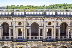 Castelo antigo das pessoas de 600 anos em Tomar, Portugal Imagens de Stock Castelo antigo das pessoas de 600 anos em Tomar, Portugal Imagens de Stock