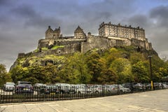 Castelo de Edimburgo Scotland, Reino Unido fotos de stock royalty free Castelo de Edimburgo Scotland, Reino Unido fotos de stock royalty free
