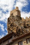 Castelo na parte superior do penhasco fotos de stock Castelo na parte superior do penhasco fotos de stock