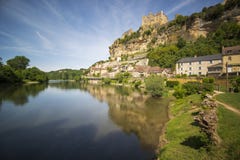 Castillo de Beynac fotografía de archivo Castillo de Beynac fotografía de archivo