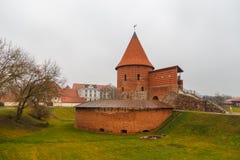 Castillo de Kaunas, un castillo medieval situado en Kaunas foto de archivo libre de regalías Castillo de Kaunas, un castillo medieval situado en Kaunas foto de archivo libre de regalías