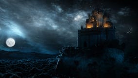 Castle στη νύχτα Castle στη νύχτα