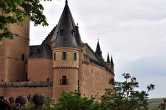 Castle Alcazar of Segovia, Spain royalty free stock image Castle Alcazar of Segovia, Spain royalty free stock image