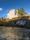 Castle In Pieskowa Skala Stock Photos