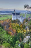 Castle of Neuschwanstein near Munich in Germany Royalty Free Stock Photography Castle of Neuschwanstein near Munich in Germany Royalty Free Stock Photography