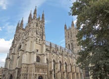 Catedral de Canterbury fotografia de stock Catedral de Canterbury fotografia de stock
