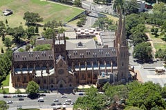 Catedral do St. Mary. Sydney foto de stock Catedral do St. Mary. Sydney foto de stock