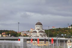 Cathedral of Christ Saviour, Sochi royalty free stock photography Cathedral of Christ Saviour, Sochi royalty free stock photography
