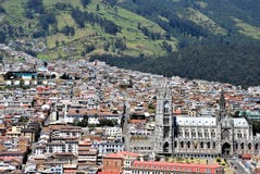 Gothiic style in Quito, Ecuador stock photo Gothiic style in Quito, Ecuador stock photo