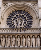 Cathedral Notre-Dame de Paris - Built French Gothic architecture, and it is among most well-known church buildings in the world Royalty Free Stock Photo Cathedral Notre-Dame de Paris - Built French Gothic architecture, and it is among most well-known church buildings in the world Royalty Free Stock Photo