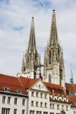 Cathedral Of Regensburg Royalty Free Stock Photography Cathedral Of Regensburg Royalty Free Stock Photography