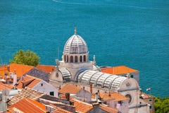 Cathedral Of St. James In Sibenik, Croatia Stock Image Cathedral Of St. James In Sibenik, Croatia Stock Image