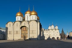 Cathedral Of The Assumption, Moscow Kremlin Royalty Free Stock Photo